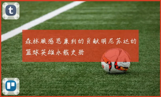 森林狼感恩康利的贡献明尼苏达的篮球英雄永载史册