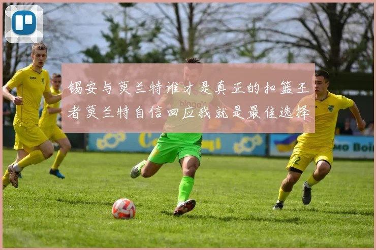 锡安与莫兰特谁才是真正的扣篮王者莫兰特自信回应我就是最佳选择